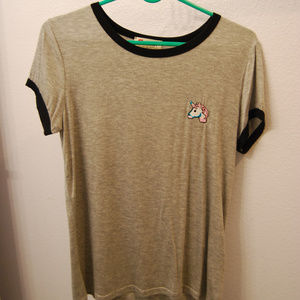 ☀️ 3 for $25  Grey Unicorn Icon T-shirt